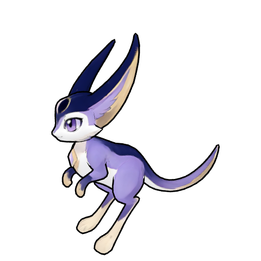 Lunerae — a hopper (hops instead of walking) rigged in MonRig