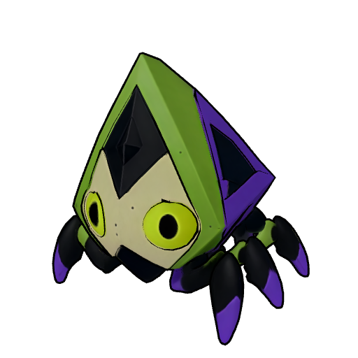 Triabit — a hexapod (six or more legs) rigged in MonRig